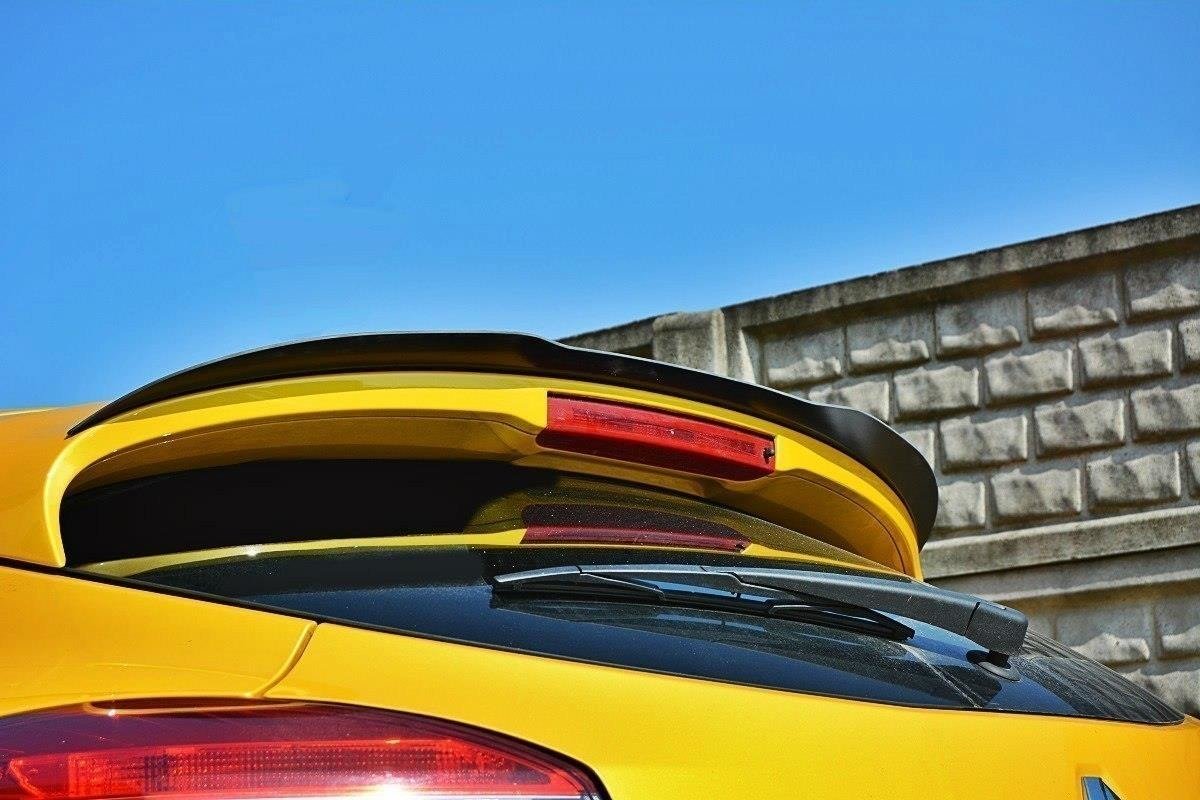 Spoiler CAP für RENAULT MEGANE MK3 RS Trophy / RS Cup schwarz matt