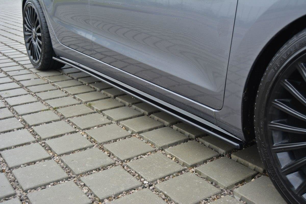 Seitenschweller Ansatz für Hyundai i30 mk.2 schwarz matt
