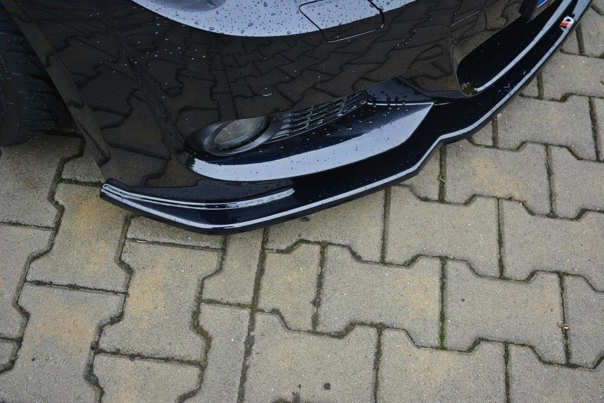 Front Ansatz V.2 für BMW 3er E92 M Paket FACELIFT schwarz matt