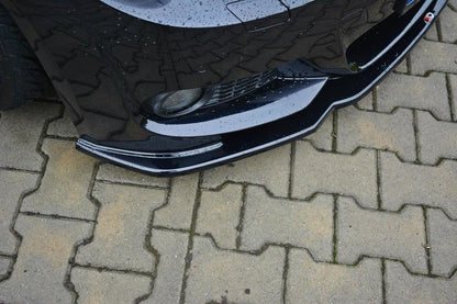 Front Ansatz V.2 für BMW 3er E92 M Paket FACELIFT schwarz matt