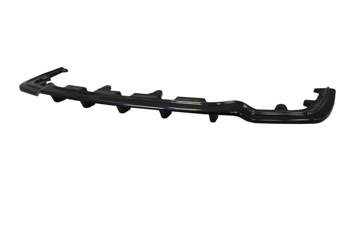 Mittlerer Diffusor Heck Ansatz für Lexus RX Mk4 H DTM LOOK schwarz Hochglanz