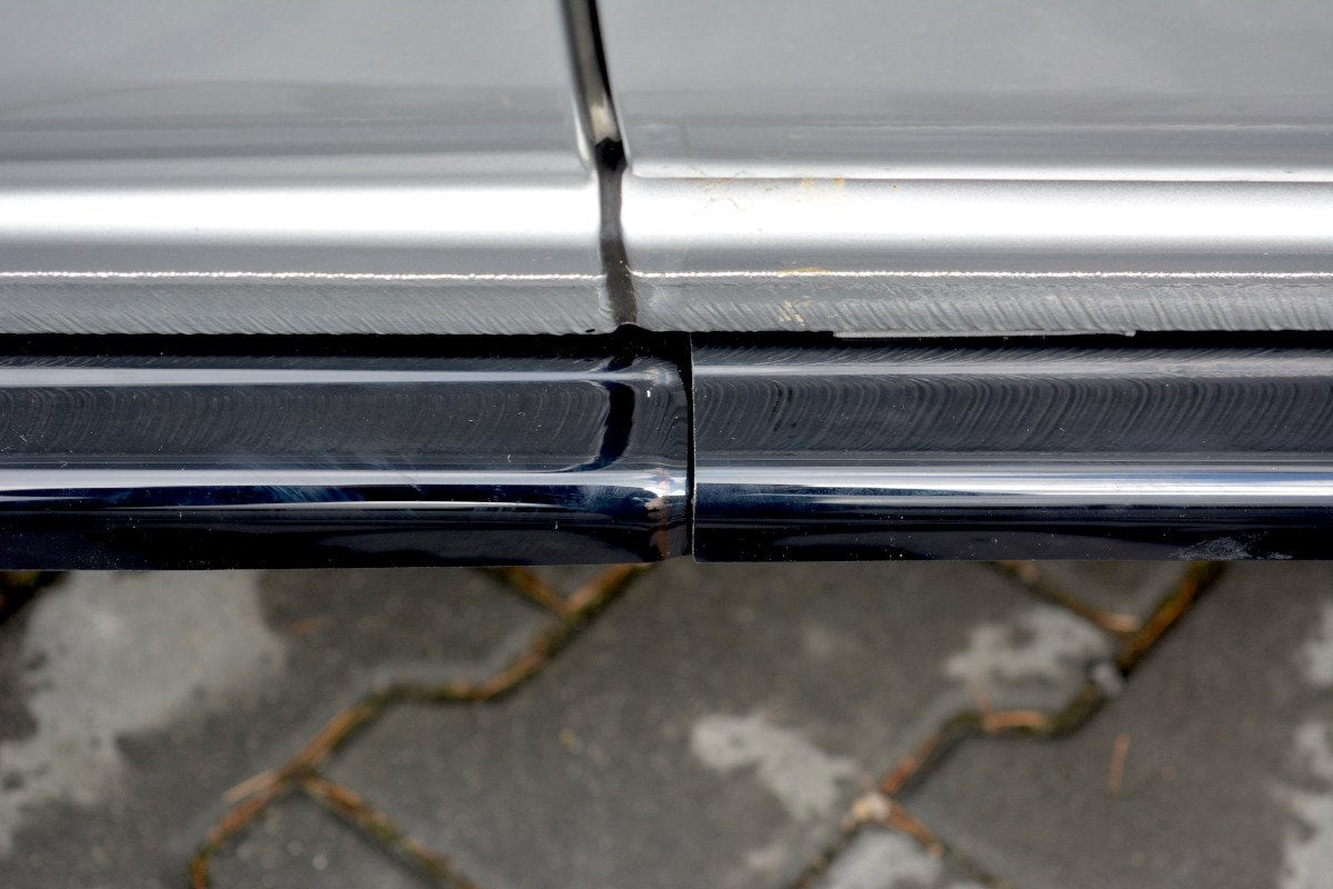 Seitenschweller Ansatz für Ford Transit Custom Mk1 FL schwarz matt