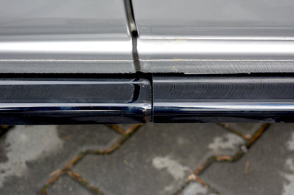 Seitenschweller Ansatz für Ford Transit Custom Mk1 FL schwarz matt
