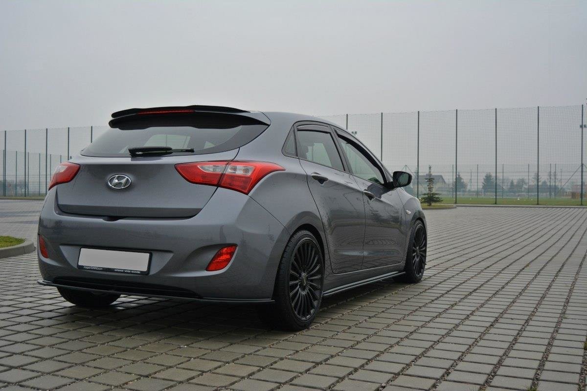 Seitenschweller Ansatz für Hyundai i30 mk.2 Carbon Look