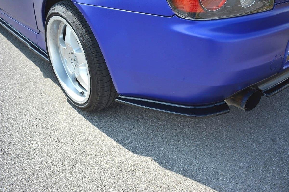 Heck Ansatz Flaps Diffusor für HONDA S2000 Carbon Look