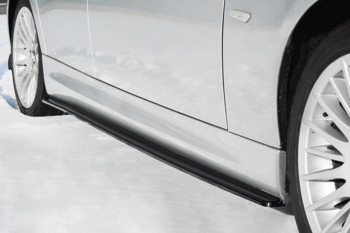 Seitenschweller Ansatz für BMW 3er E90/91 M Paket schwarz Hochglanz