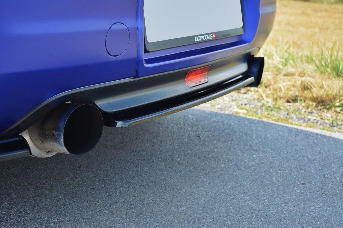 Mittlerer Diffusor Heck Ansatz für HONDA S2000 schwarz Hochglanz