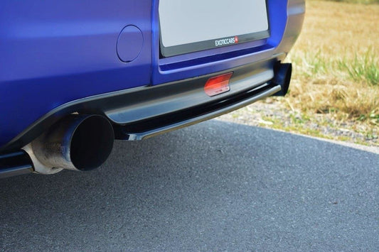 Mittlerer Diffusor Heck Ansatz für HONDA S2000 schwarz matt