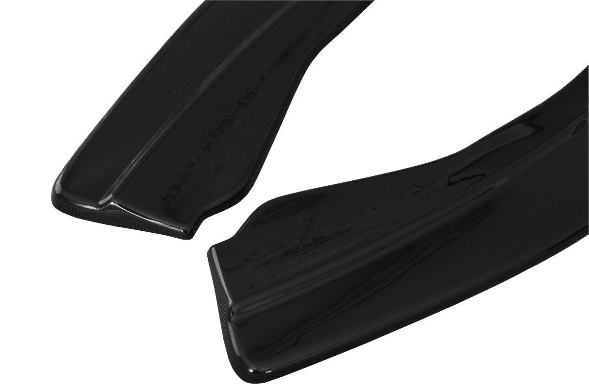 Heck Ansatz Flaps Diffusor für BENTLEY CONTINENTAL GT Carbon Look