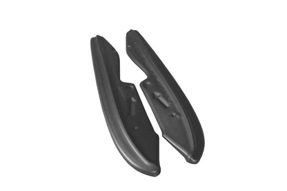 Heck Ansatz Flaps Diffusor für BMW 3er E90 M Paket schwarz Hochglanz
