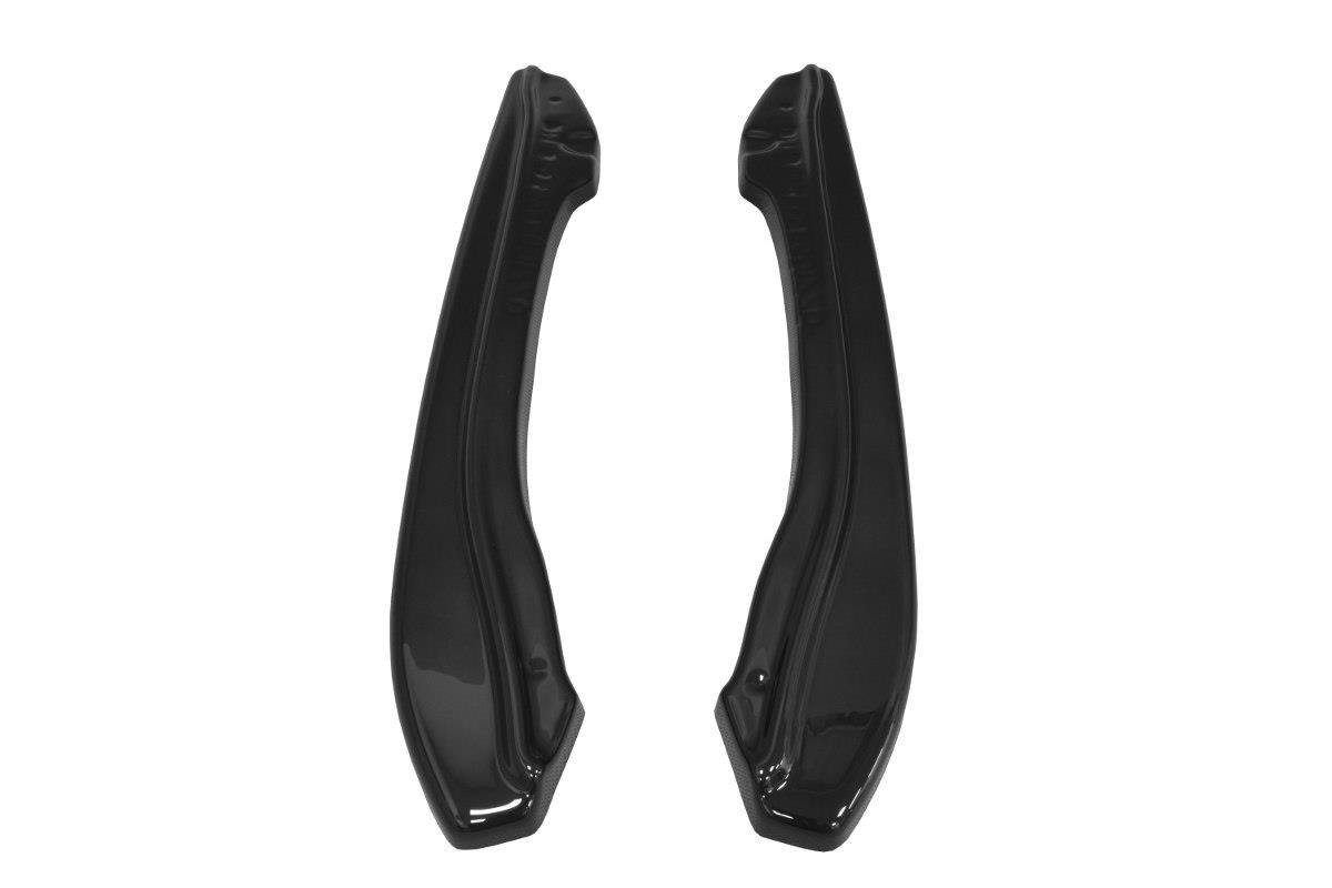 Heck Ansatz Flaps Diffusor für BMW M6 E63 schwarz matt