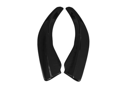 Heck Ansatz Flaps Diffusor für BENTLEY CONTINENTAL GT schwarz matt