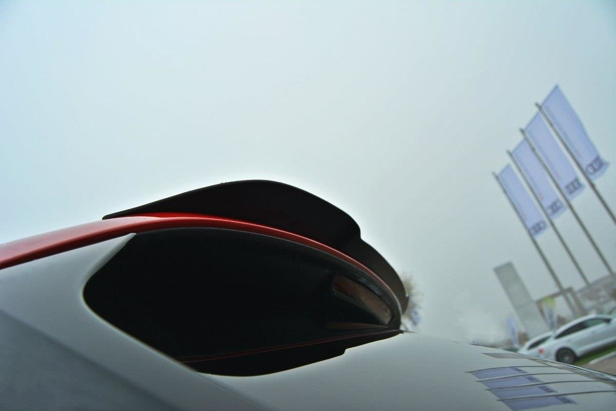 Spoiler CAP für Audi S4 / A4 S-Line B9 Avant schwarz Hochglanz