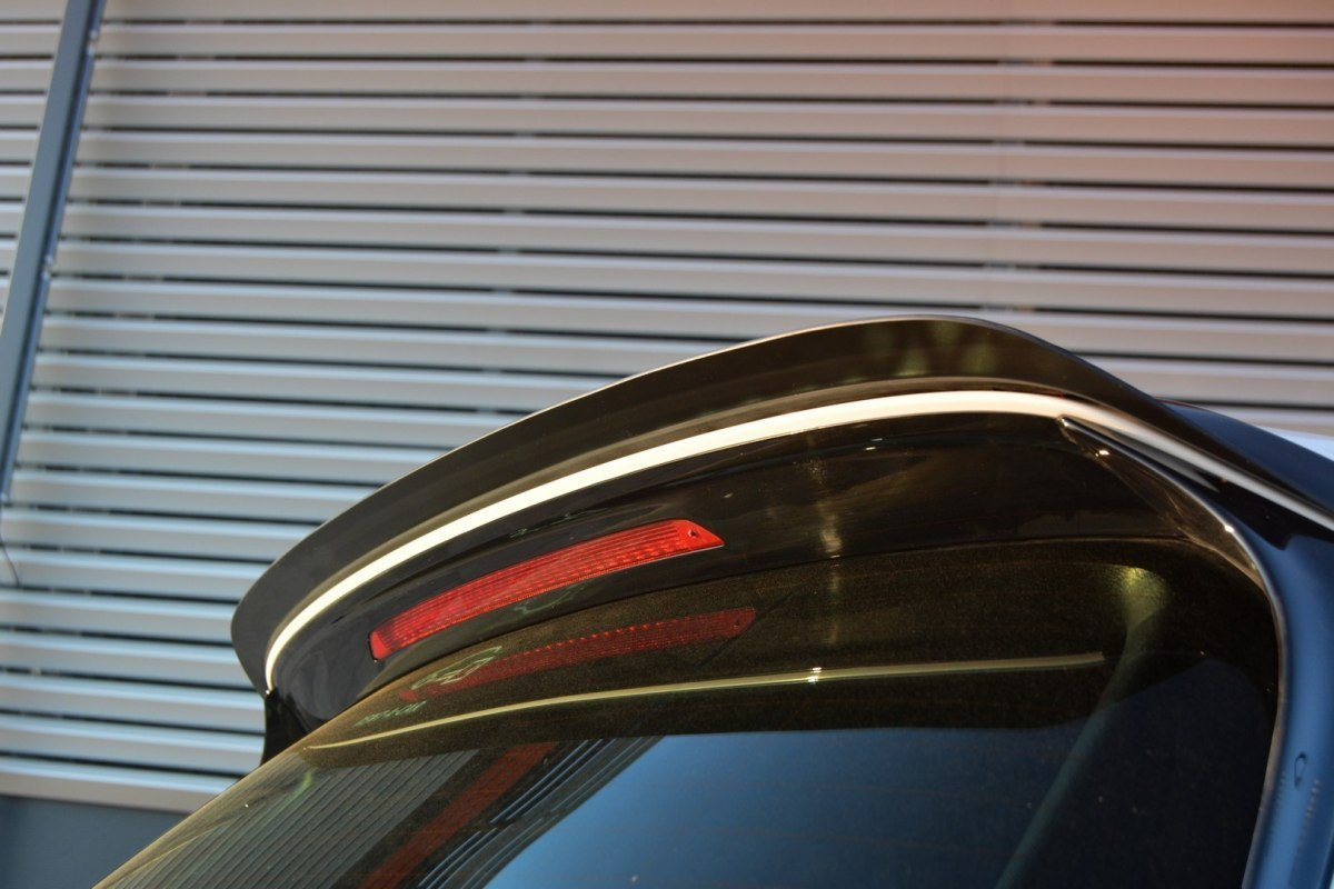 Spoiler CAP V.1 für Volkswagen Golf 7 / 7 Facelift R / R-Line / GTI  schwarz matt
