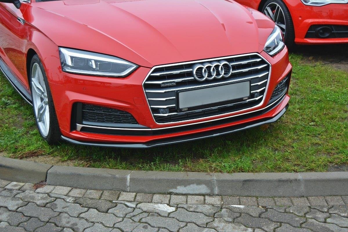 Front Ansatz V.2 für Audi S5 / A5 S-Line F5 Coupe / Sportback schwarz matt