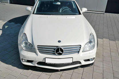 Front Ansatz V.1 für Mercedes CLS C219 55AMG schwarz matt