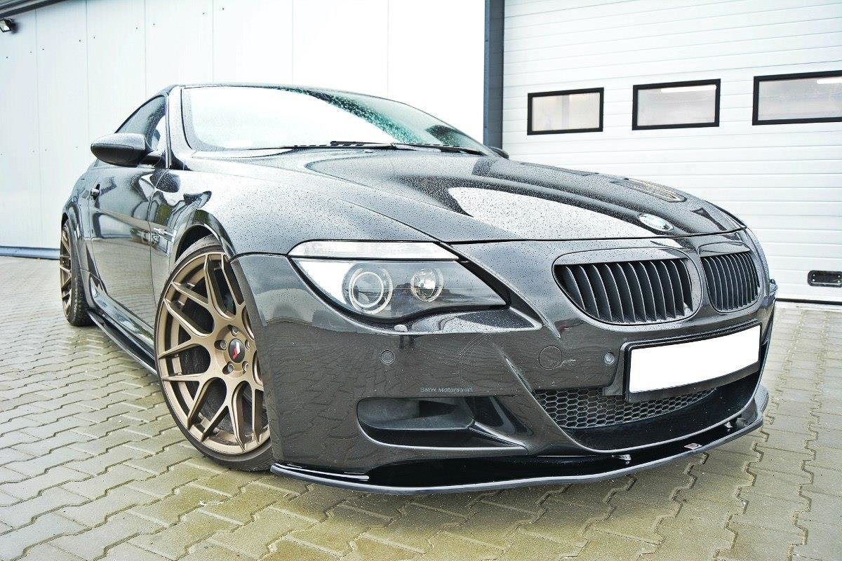 Front Ansatz V.2 für BMW M6 E63 schwarz matt
