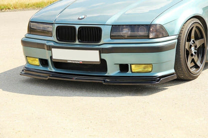 Front Ansatz V.1 für BMW M3 E36 schwarz Hochglanz