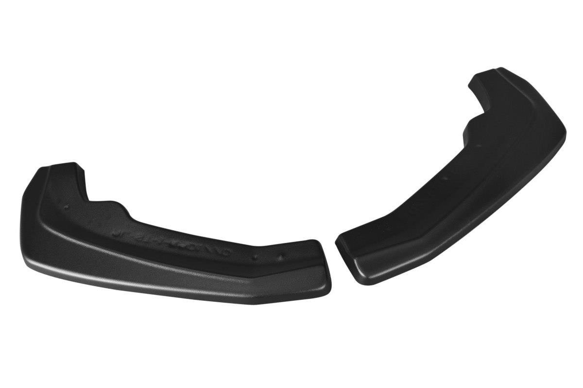 Heck Ansatz Flaps Diffusor für Alfa Romeo Stelvio schwarz Hochglanz