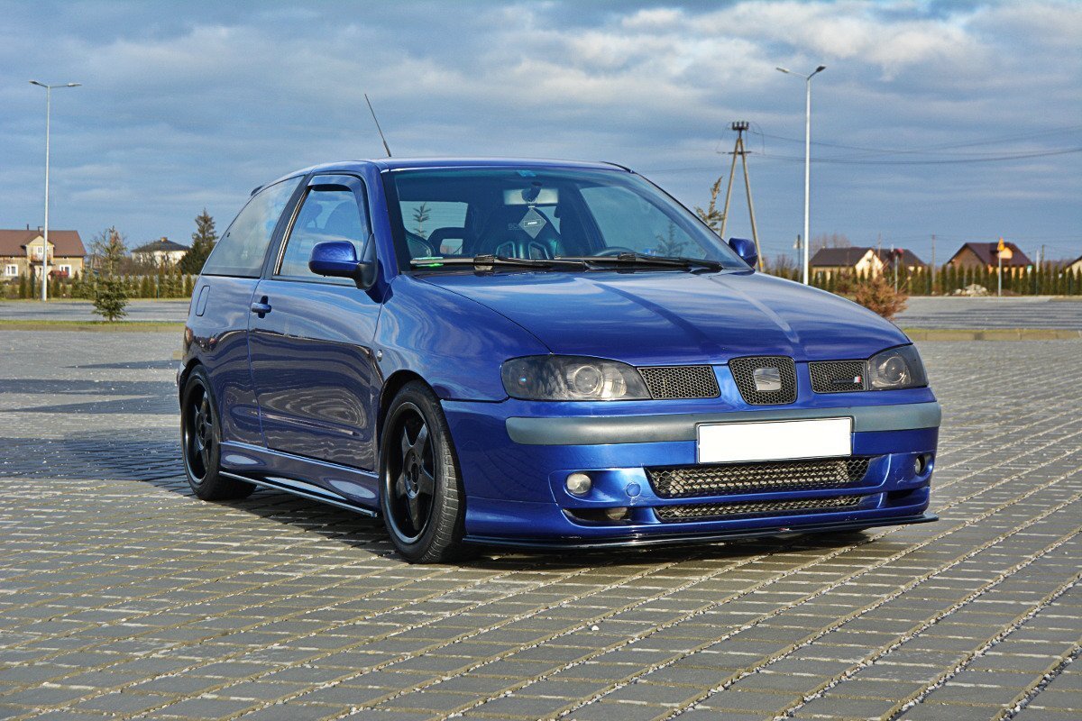 Front Ansatz V.1 für SEAT IBIZA MK2 FACELIFT CUPRA Carbon Look
