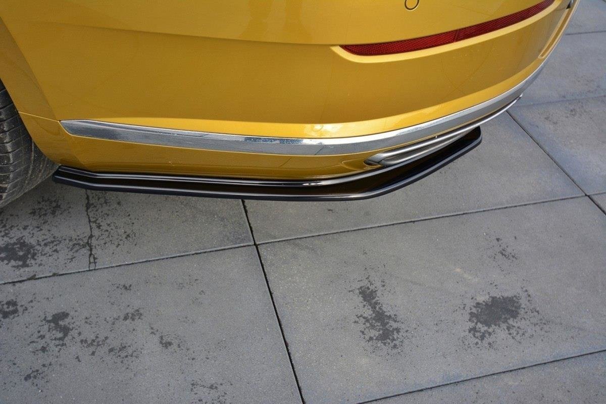 Heck Ansatz Flaps Diffusor für VW ARTEON Carbon Look