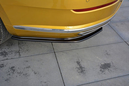 Heck Ansatz Flaps Diffusor für VW ARTEON schwarz matt