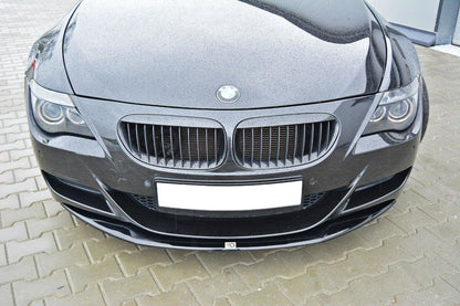 Front Ansatz V.1 für BMW M6 E63 schwarz matt