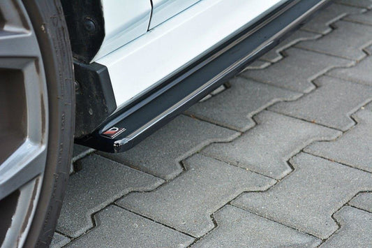Seitenschweller Ansatz für V.1 für Ford Fiesta Mk8 ST / ST-Line schwarz matt