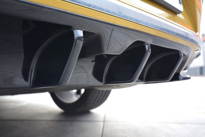 Diffusor Heck Ansatz für VW ARTEON Carbon Look