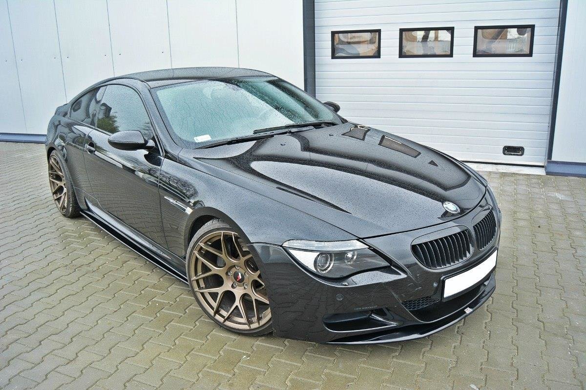 Seitenschweller Ansatz für BMW M6 E63 Carbon Look