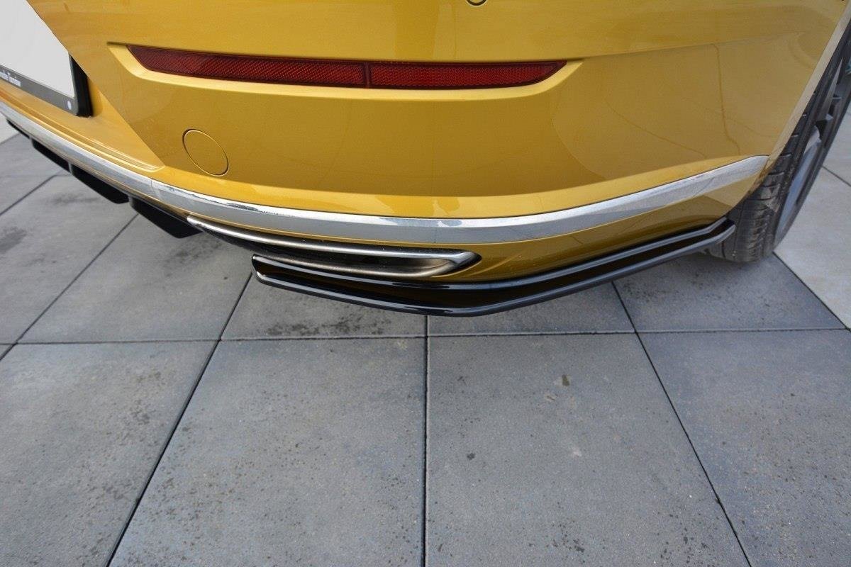 Heck Ansatz Flaps Diffusor für VW ARTEON schwarz matt