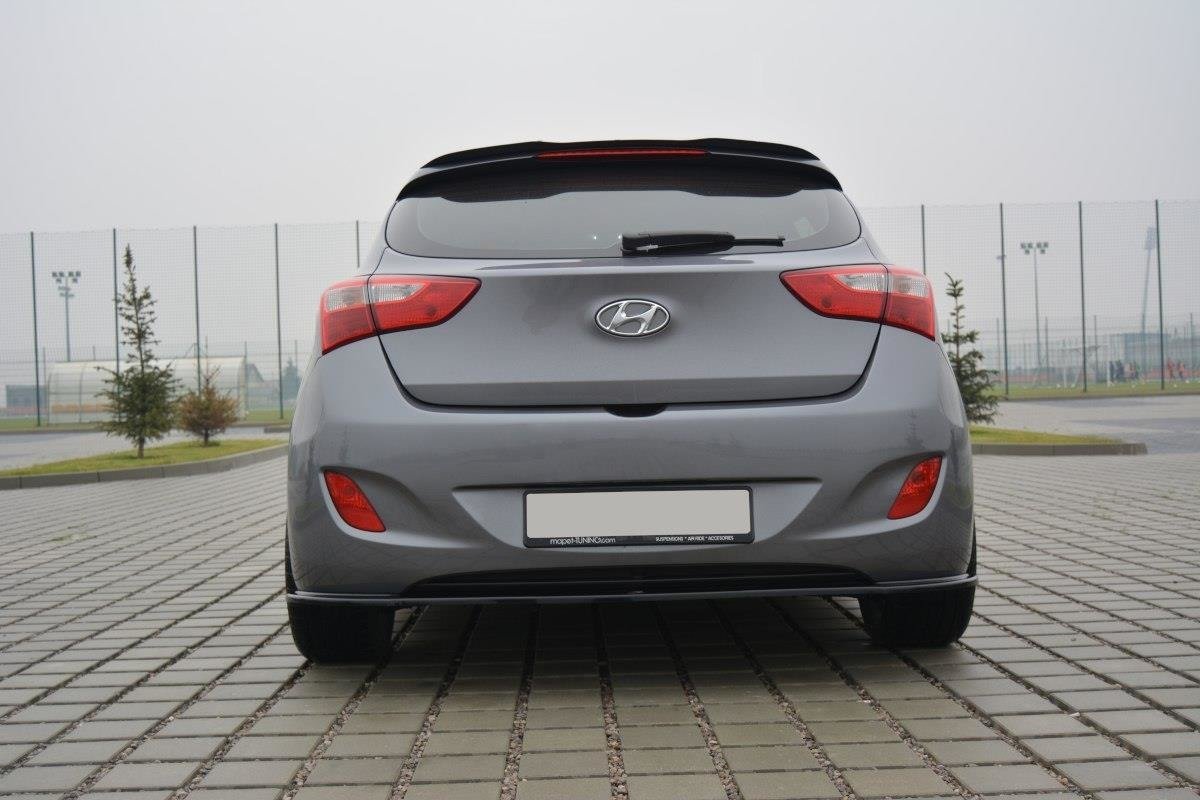 Spoiler CAP für Hyundai i30 mk.2 schwarz matt