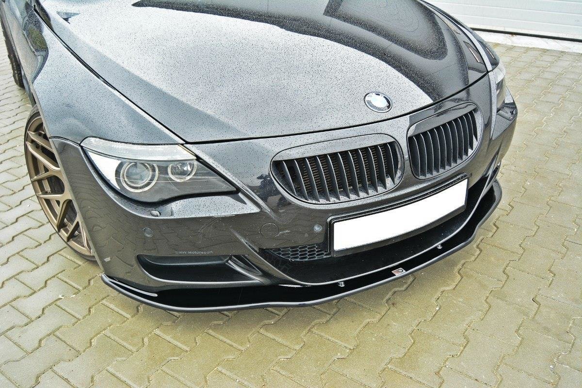 Front Ansatz V.2 für BMW M6 E63 schwarz matt