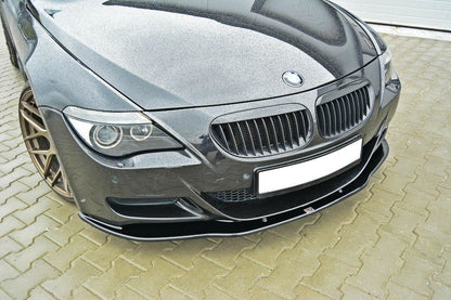 Front Ansatz V.2 für BMW M6 E63 schwarz matt
