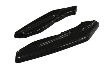 Heck Ansatz Flaps Diffusor für Renault Laguna mk 3 Coupe schwarz Hochglanz