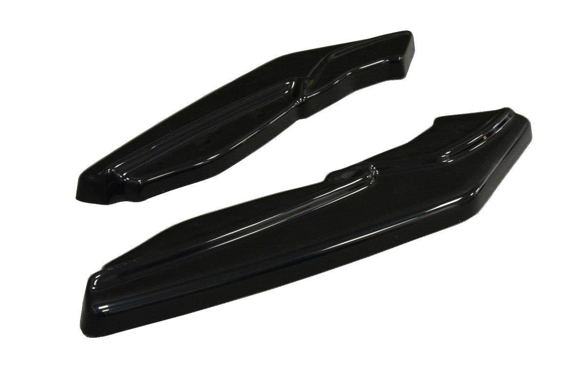 Heck Ansatz Flaps Diffusor für Renault Laguna mk 3 Coupe Carbon Look