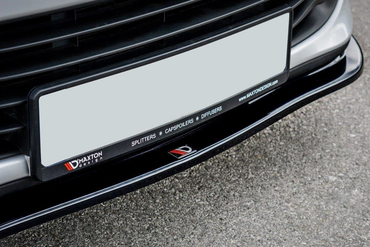 Front Ansatz V.1 für Renault Clio Mk4 schwarz matt