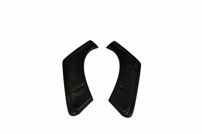 Heck Ansatz Flaps Diffusor für Honda Civic Mk9 Facelift Carbon Look