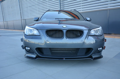 Front Ansatz für BMW 5er E60/61 M Paket schwarz Hochglanz