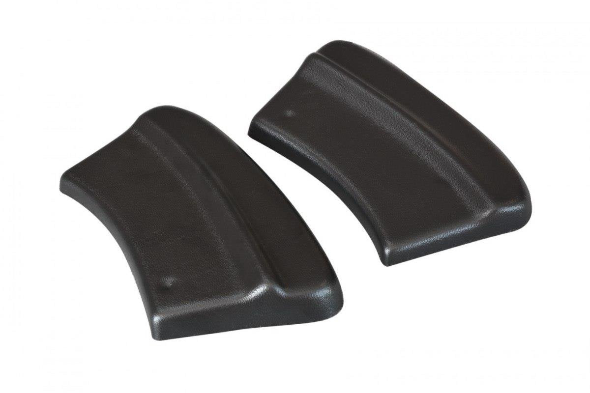 Heck Ansatz Flaps Diffusor V.1 für Ford Fiesta Mk8 ST-Line schwarz matt