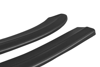 Heck Ansatz Flaps Diffusor für Mazda 6 GJ (Mk3) Wagon schwarz Hochglanz