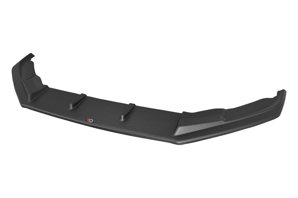 Front Ansatz V.1 für VOLKSWAGEN SCIROCCO MK.3 R FACELIFT schwarz matt