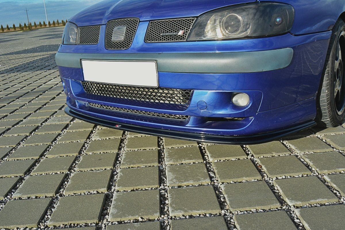 Front Ansatz V.1 für SEAT IBIZA MK2 FACELIFT CUPRA schwarz matt