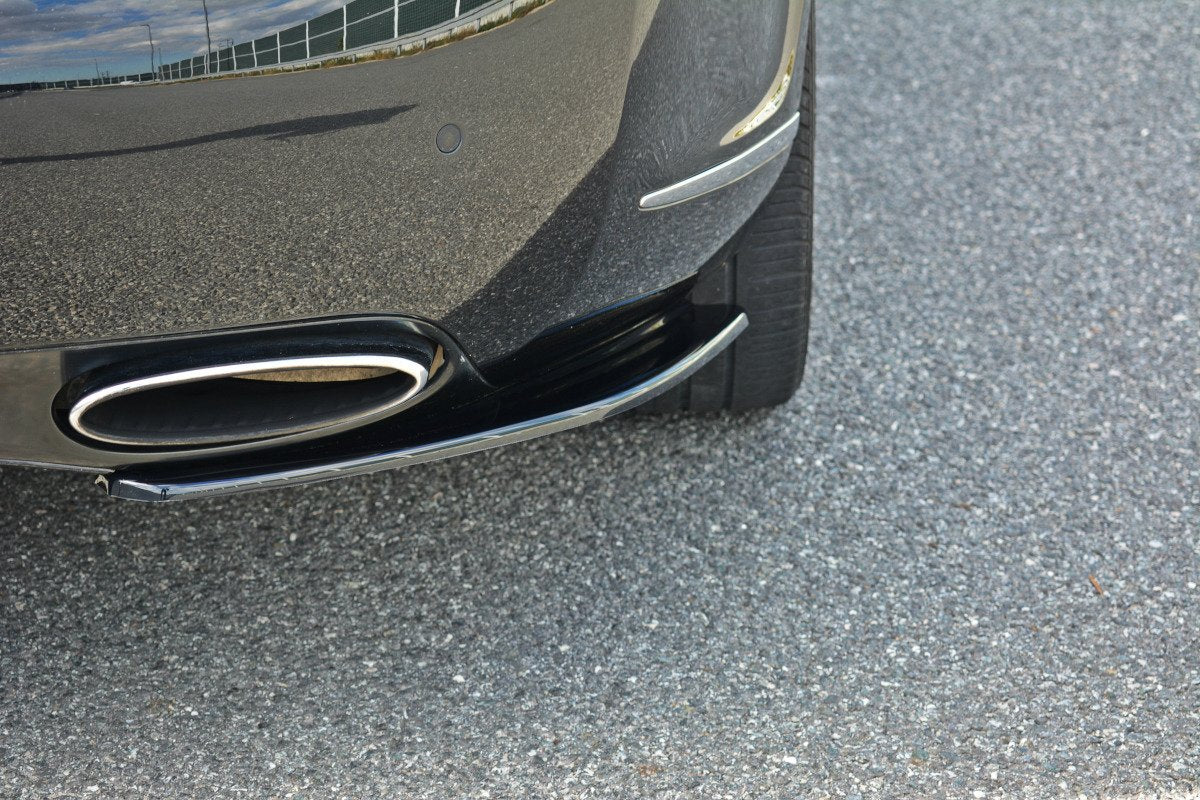 Heck Ansatz Flaps Diffusor für BENTLEY CONTINENTAL GT Carbon Look