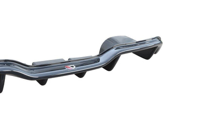 Diffusor Heck Ansatz für Ford Fiesta Mk7 ST Facelift schwarz matt