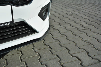 Front Sport Diffusor V.2 Ford Fiesta Mk8 ST / ST-Line schwarz Hochglanz