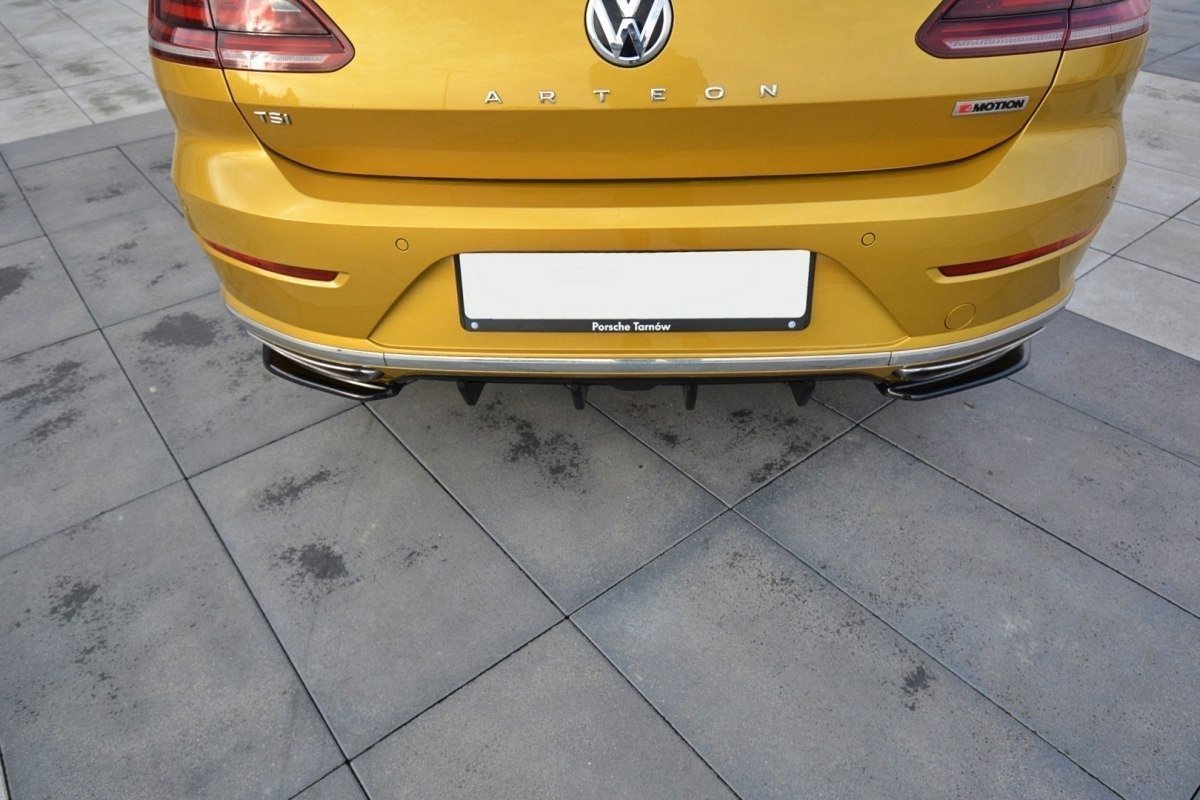 Diffusor Heck Ansatz für VW ARTEON Carbon Look