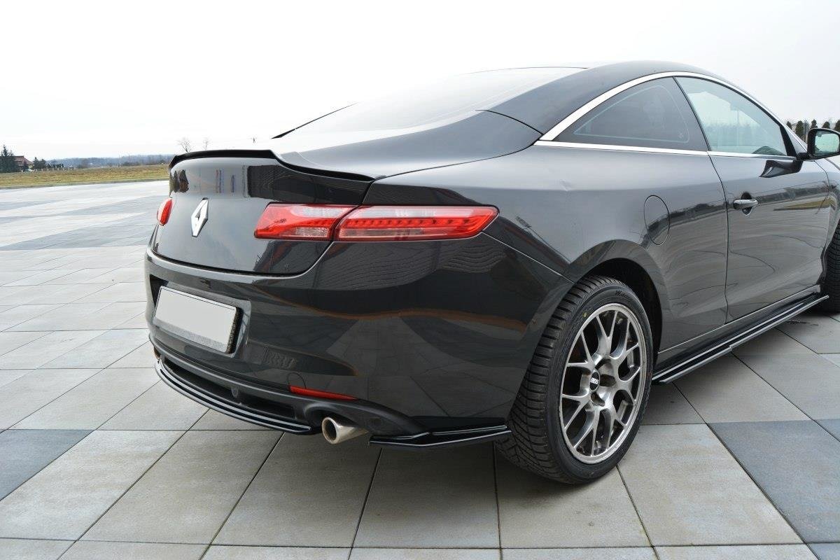 Spoiler CAP für Renault Laguna mk 3 Coupe schwarz matt
