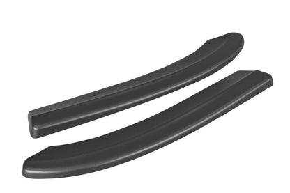 Heck Ansatz Flaps Diffusor für Mazda 6 GJ (Mk3) Wagon schwarz matt