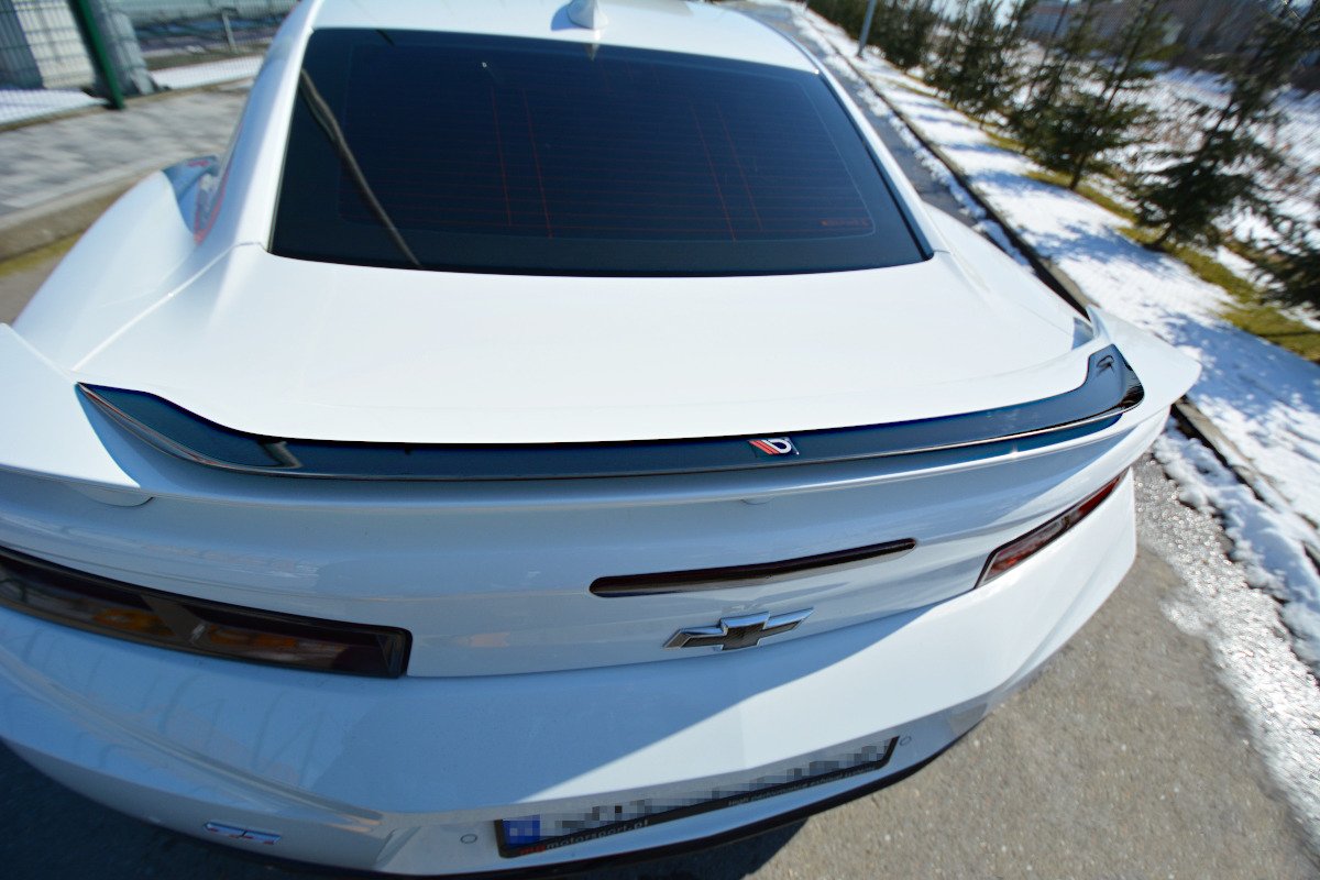 Spoiler CAP für CHEVROLET CAMARO 6TH-GEN. PHASE-I 2SS COUPE Carbon Look